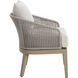 Capri Drift Brown / Palazzo Cream Outdoor Lounge Chair